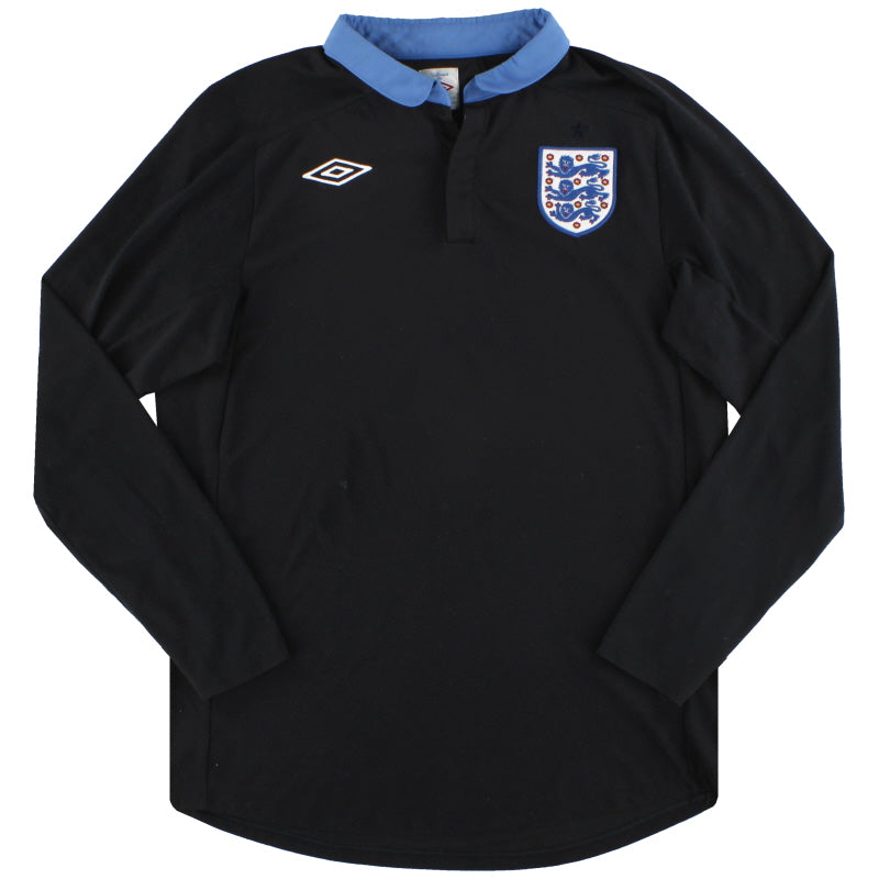 2011-12 England Umbro Auswärtstrikot L/S L