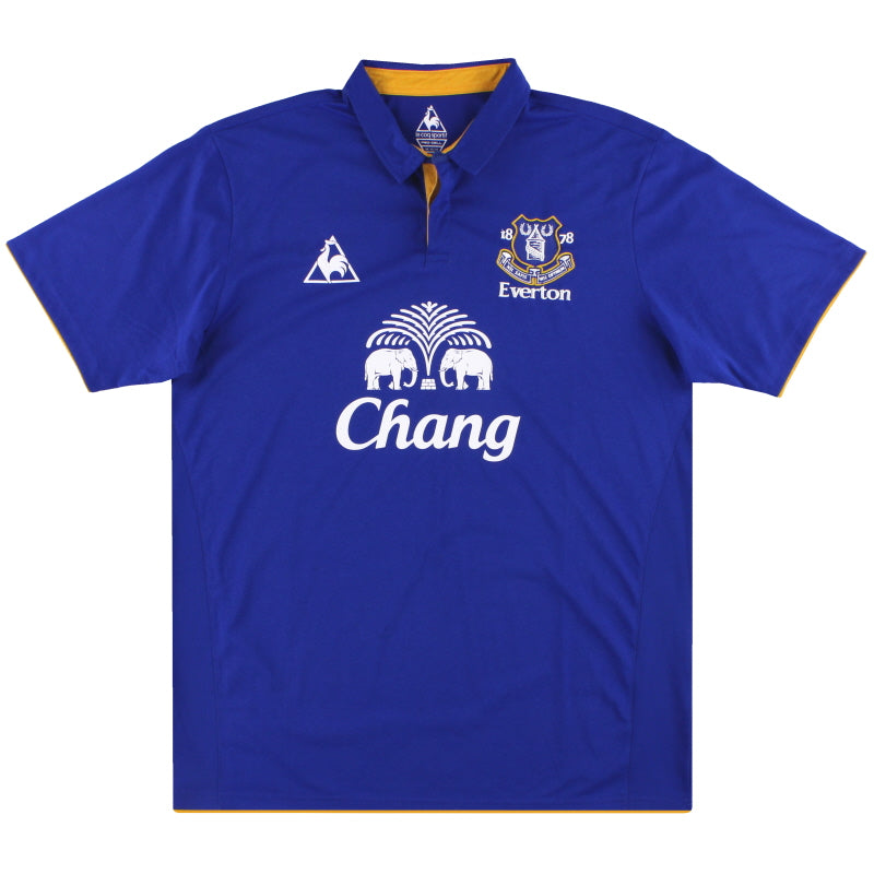 2011-12 Everton Le Coq Sportif Heimtrikot S
