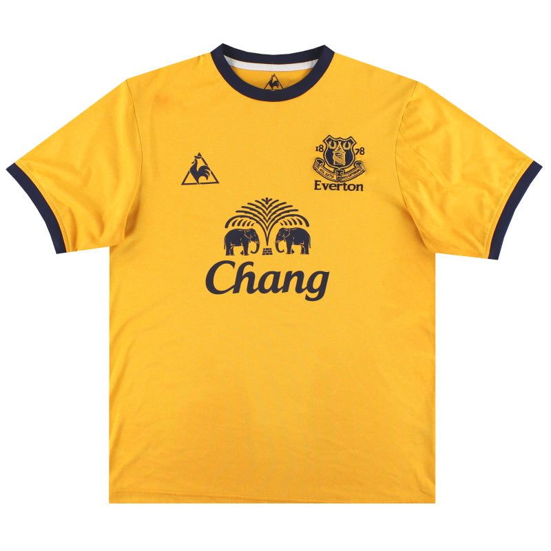 2011-12 Everton Le Coq Sportif Auswärtstrikot *Neuwertig* XXL