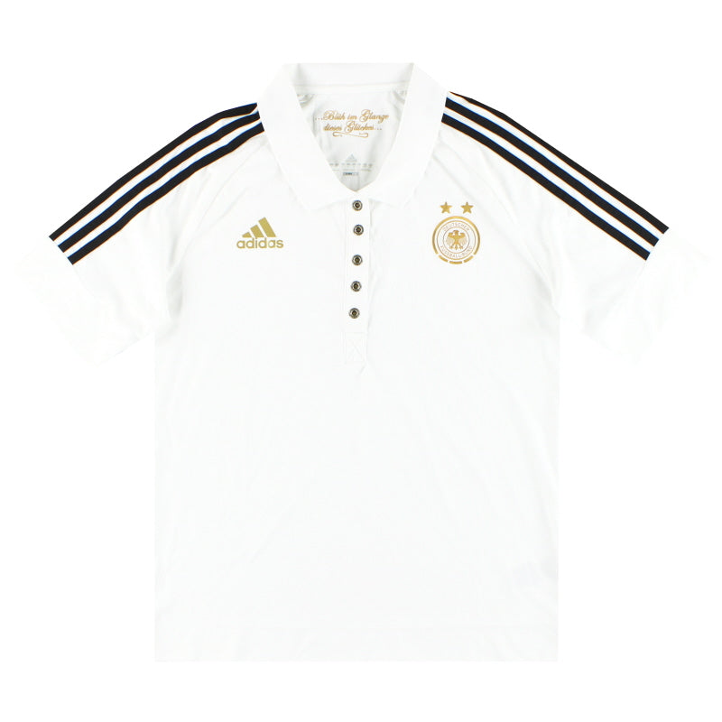 2011-12 Deutschland adidas Damen Polo-Shirt L