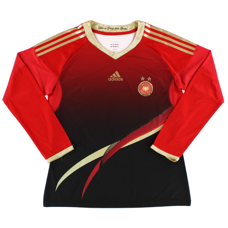 2011-12 Deutschland adidas Frauen Player Issue Auswärtstrikot Langarm