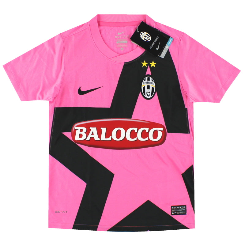 2011-12 Juventus Nike Auswärtstrikot *m. Etiketten* XS.Jungen