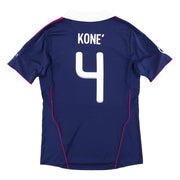 2011-12 Lyon adidas CL Auswärtstrikot Kone #4 *Neuwertig* M