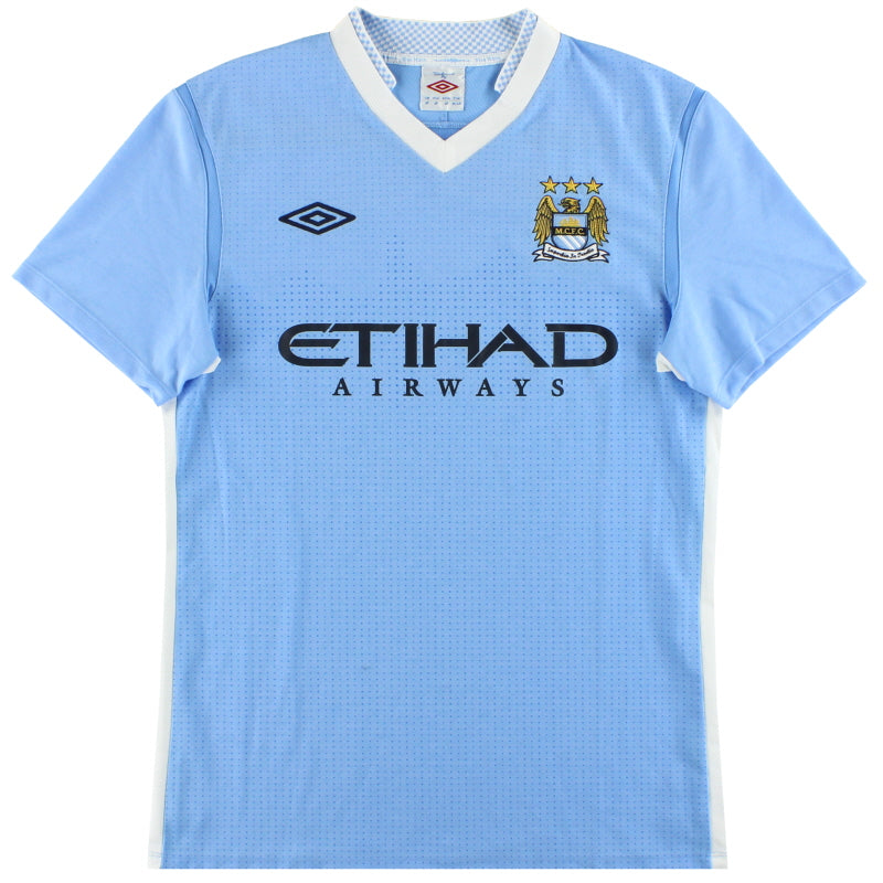 2011-12 Manchester City Umbro Heimtrikot L