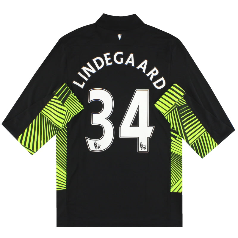 2011-12 Manchester United Nike GK Trikot Lindegaard #34 *m/Etiketten* S