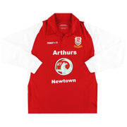 2011-12 Newtown Macron Heimtrikot *Neuwertig* Langarm S