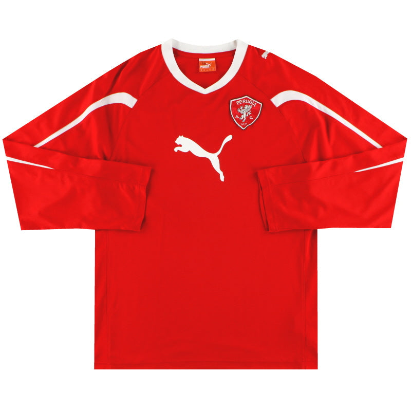 2011-12 Perugia Puma Trainingsshirt langärmlig M