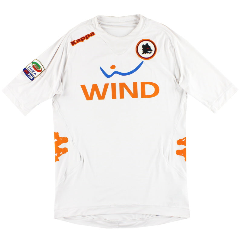 2011-12 Roma Kappa Auswärtstrikot *Neuwertig* XL