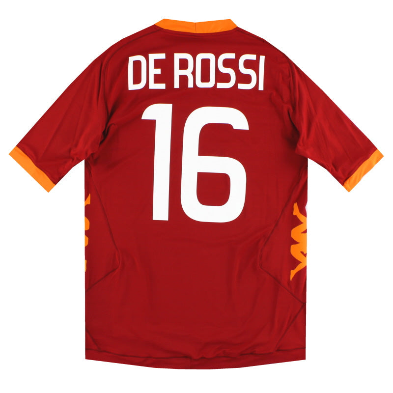 2011-12 Roma Kappa Heimtrikot De Rossi #16 *mit Etiketten* XL