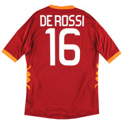 2011-12 Roma Kappa Heimtrikot De Rossi #16 *m. Etikett* XXL