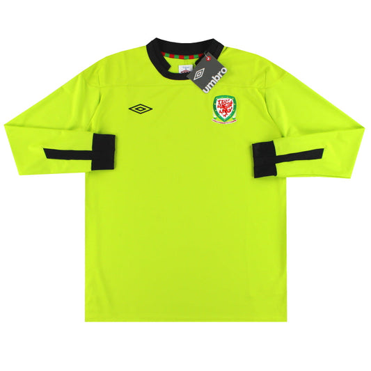 2011-12 Wales Umbro Goalkeeper Shirt *w/tags* M