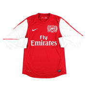 2011-12 Arsenal Nike Player Issue '125th Anniversary' Heimtrikot L/S L