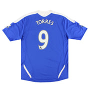 2011-12 Chelsea adidas Heimtrikot Torres #9 XL