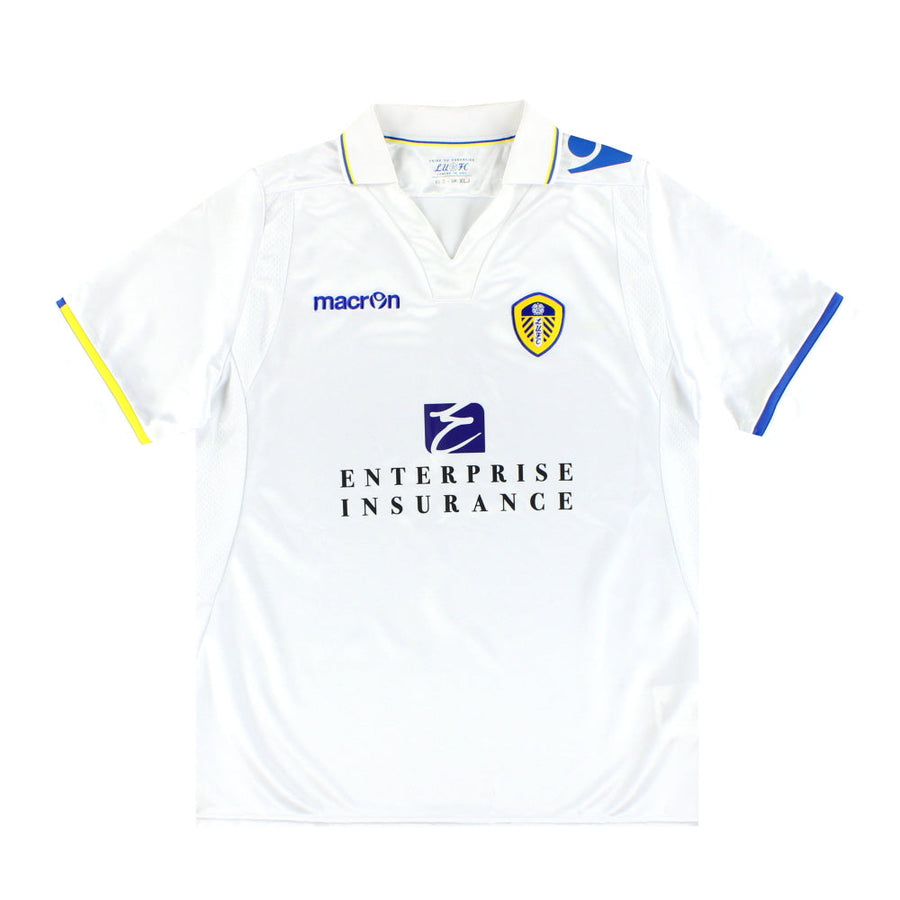 2011-12 Leeds Macron Heimtrikot XL.Jungen