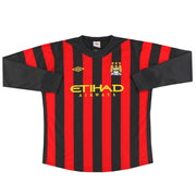 2011-12 Manchester City Umbro Auswärtstrikot L/S XL
