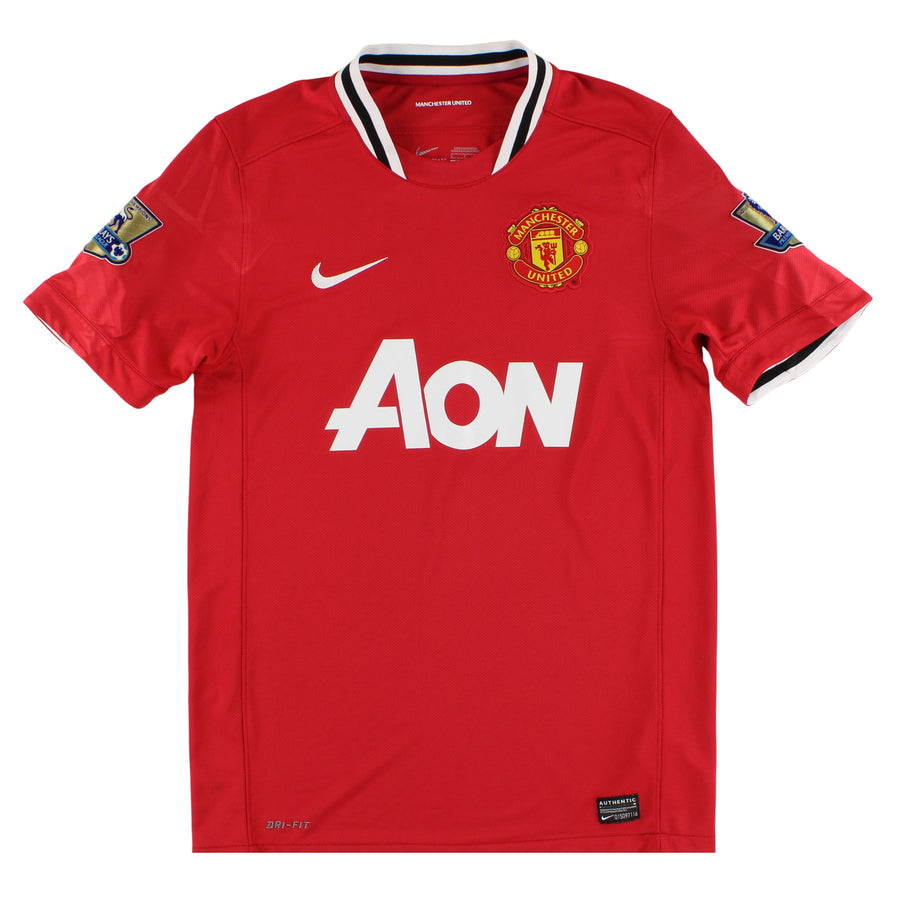2011-12 Manchester United Nike Home Shirt S