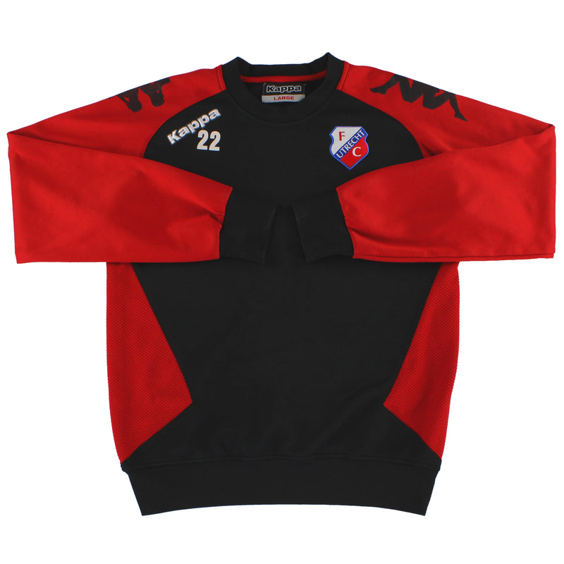 2011-12 Utrecht Kappa Player Issue Sweatshirt #22 L