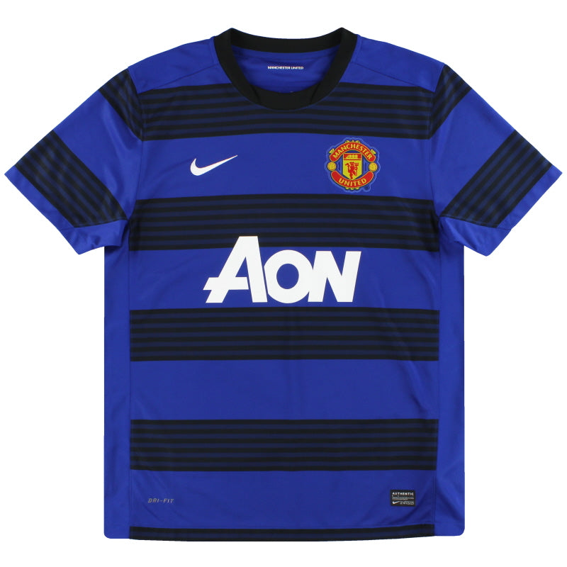2011-13 Manchester United Nike Auswärtstrikot *Neuwertig* XL