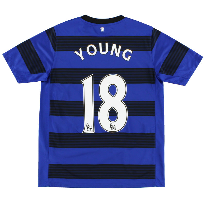 2011-13 Manchester United Nike Auswärtstrikot Young #18 XL