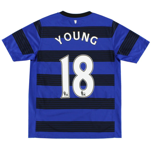 2011-13 Manchester United Nike Away Shirt Young #18 XL