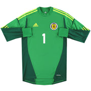 2011–13 Schottland adidas Torwarttrikot Spielervariante #1 M