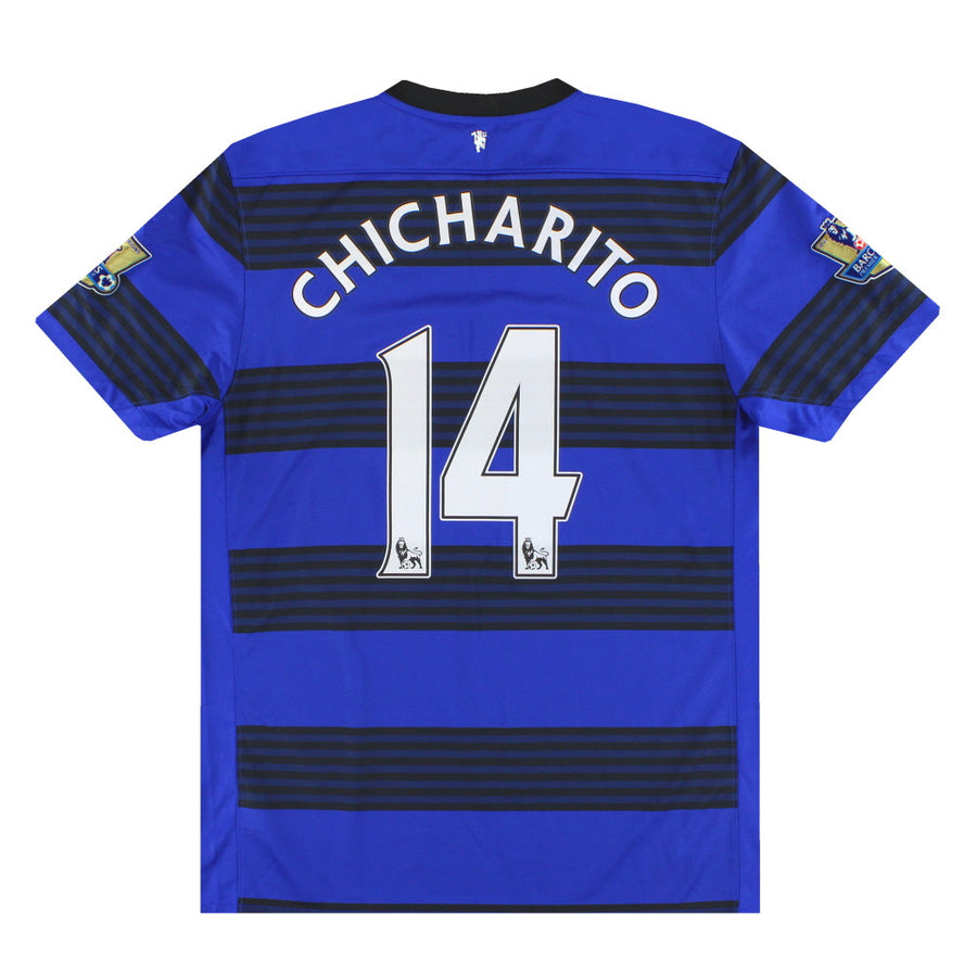 2011-13 Manchester United Nike Auswärtstrikot Chicharito #14 L