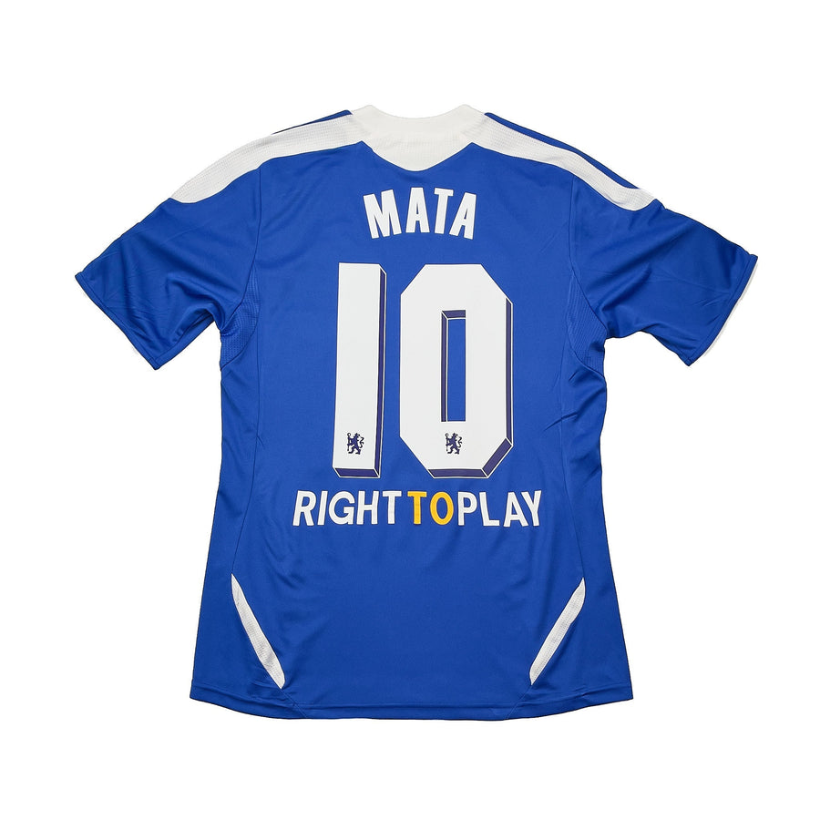 2011/12 Chelsea Mata #10 C/L Heim Trikot (S) Adidas