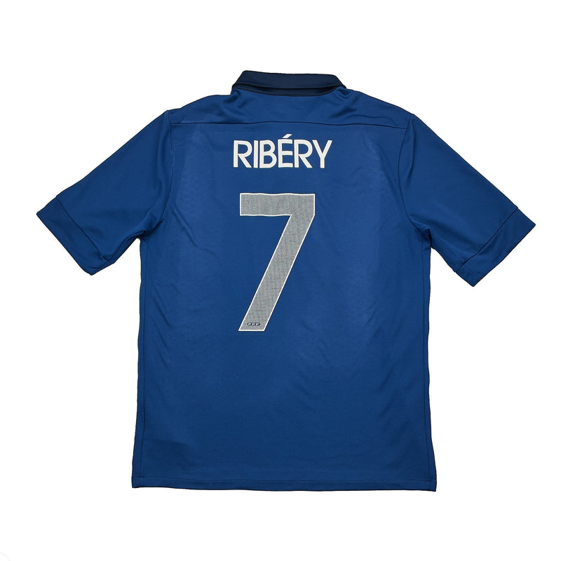 2011/12 France Ribery #7 Home Shirt (L) Nike
