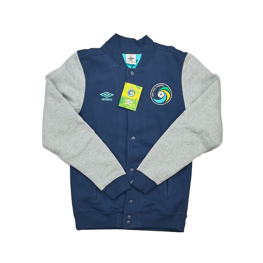 2011/12 New York Cosmos *BNWT* Fleece Baseballjacke (verschiedene Größen) Umbro