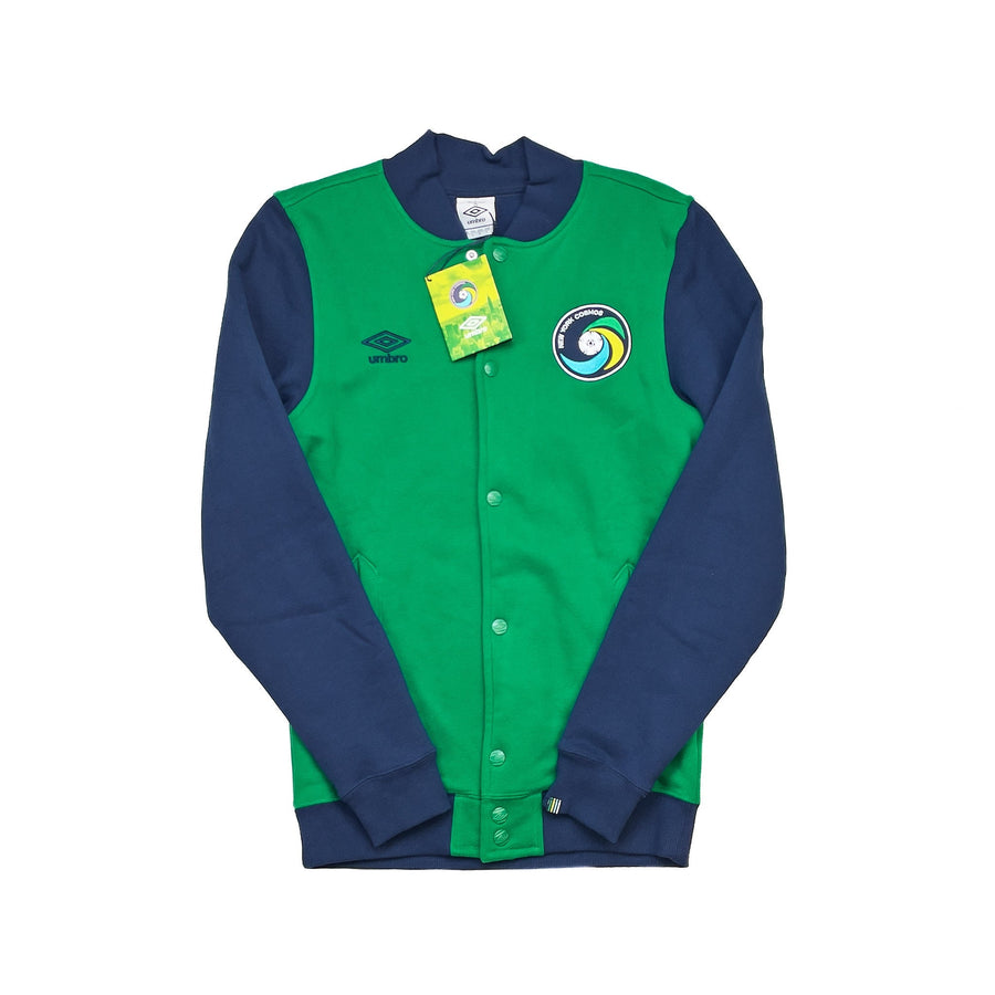 2011/12 New York Cosmos *BNWT* Fleece-Baseballjacke (S) Umbro