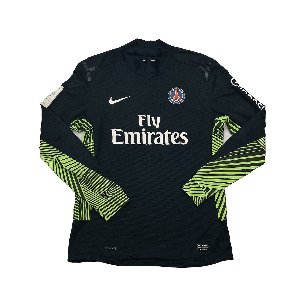 2011/12 PSG Sirigu #30 *Match Issue* GK Shirt (L) Nike