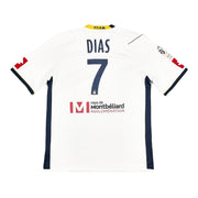 2011/12 Sochaux Dias #7 L/S *Match Worn* Auswärtstrikot (XL) Lotto