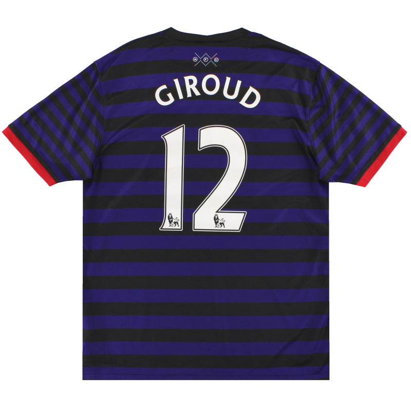 2012-13 Arsenal Nike Auswärtstrikot Giroud #12 L