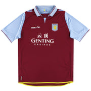 2012-13 Aston Villa Macron Heimtrikot L