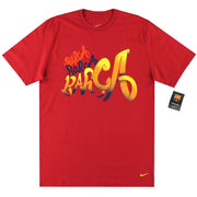 2012-13 Barcelona Nike Grafik-T-Shirt *BNIB* L