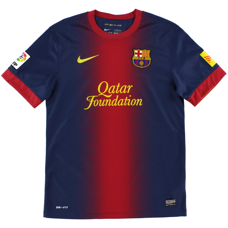 2012-13 Barcelona Nike Heimtrikot *Neuwertig* XXL