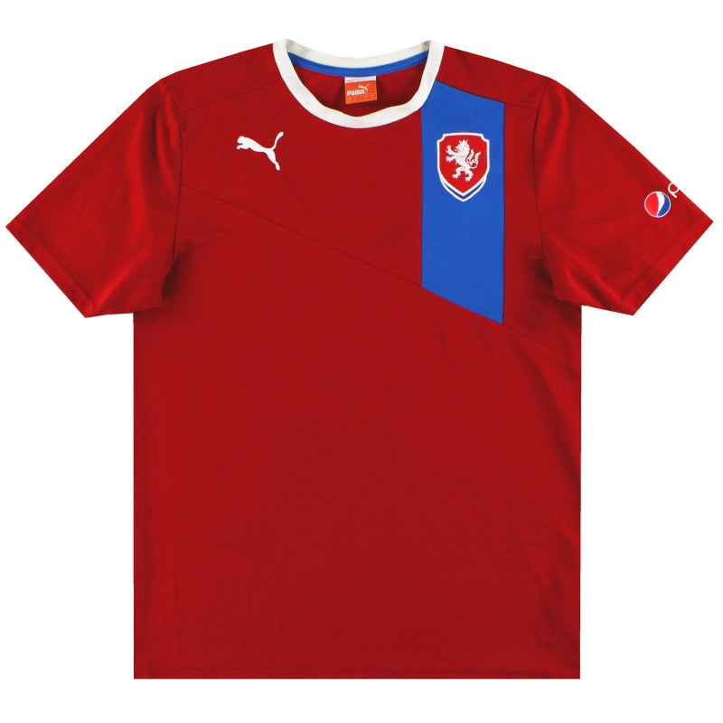 2012-13 Tschechien Puma Heimtrikot L