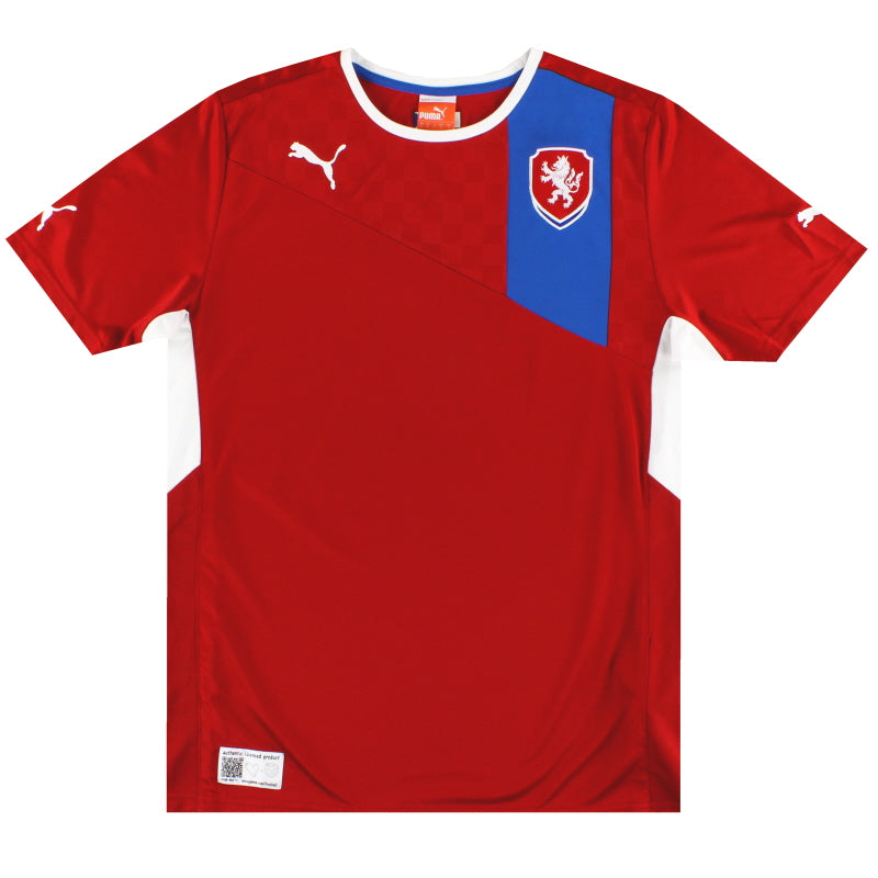 2012-13 Tschechien Puma Heimtrikot *Neuwertig* L