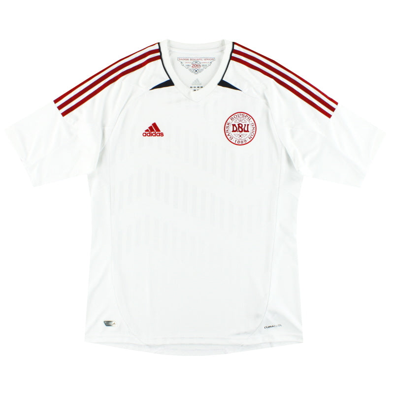 2012-13 Dänemark adidas Auswärtstrikot L