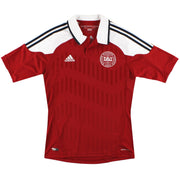 2012-13 Dänemark adidas Heimtrikot S