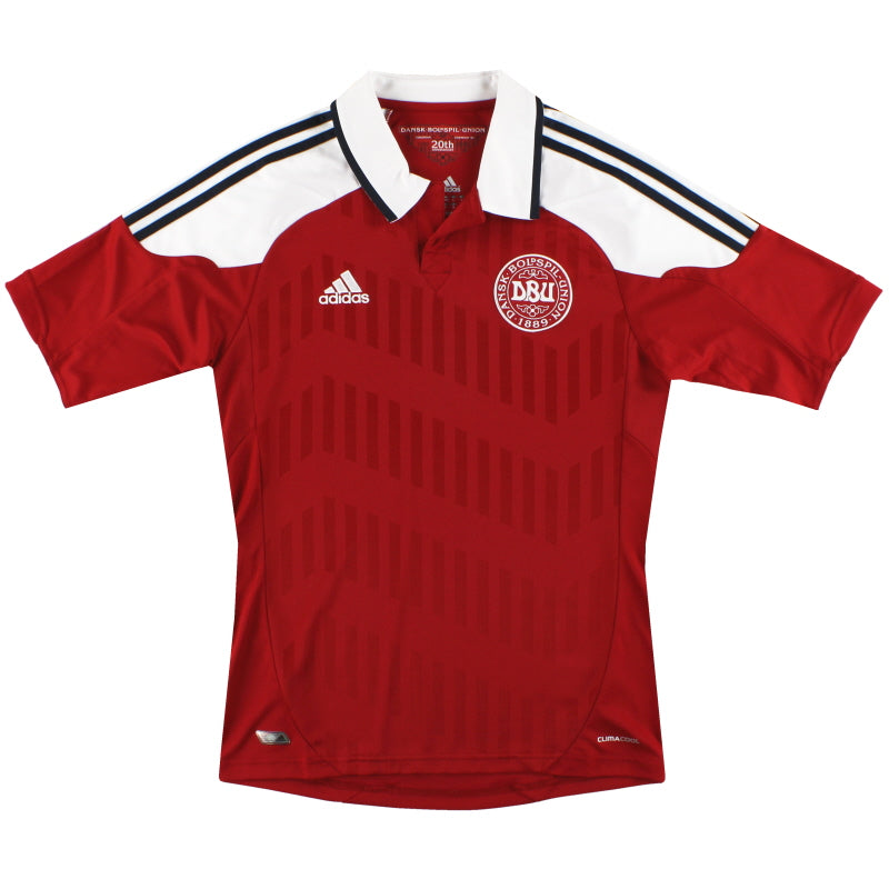 2012-13 Dänemark adidas Heimtrikot S