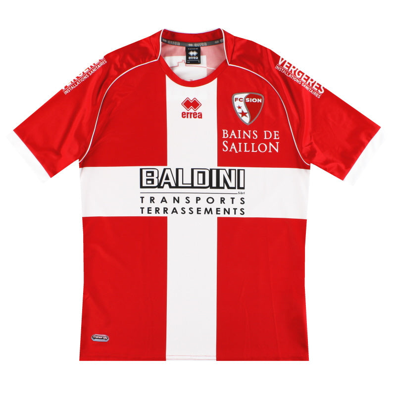 2012-13 FC Sion Errea Auswärtstrikot L