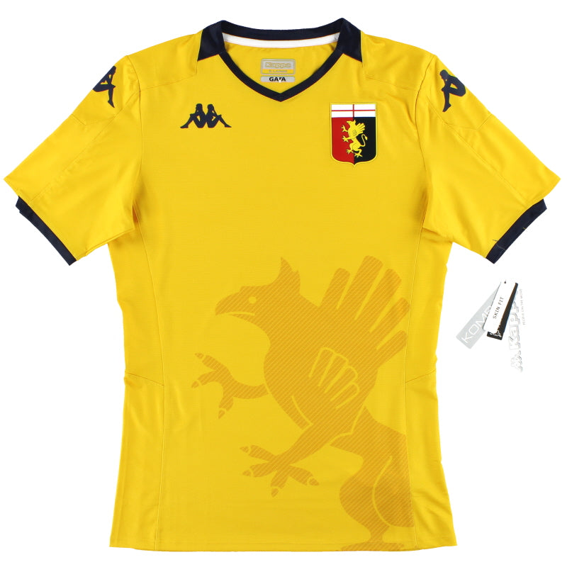 2019-20 Genoa Kappa Authentic Torwarttrikot *m/Etiketten* XL