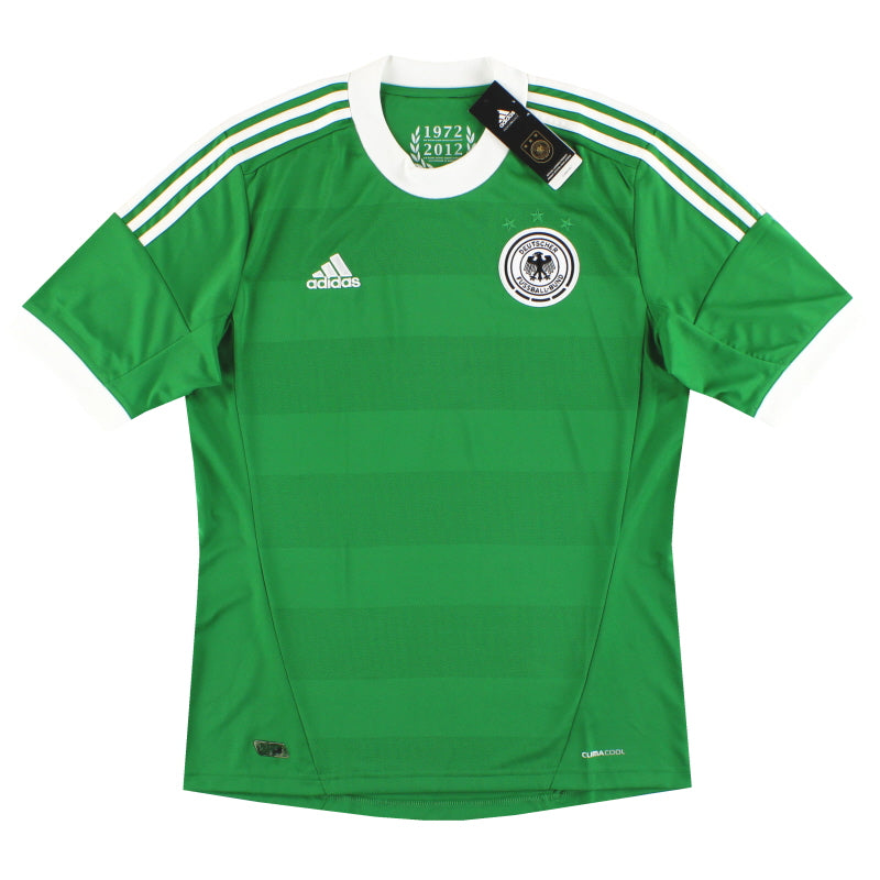 2012-13 Deutschland adidas Auswärtstrikot *m. Etiketten* M