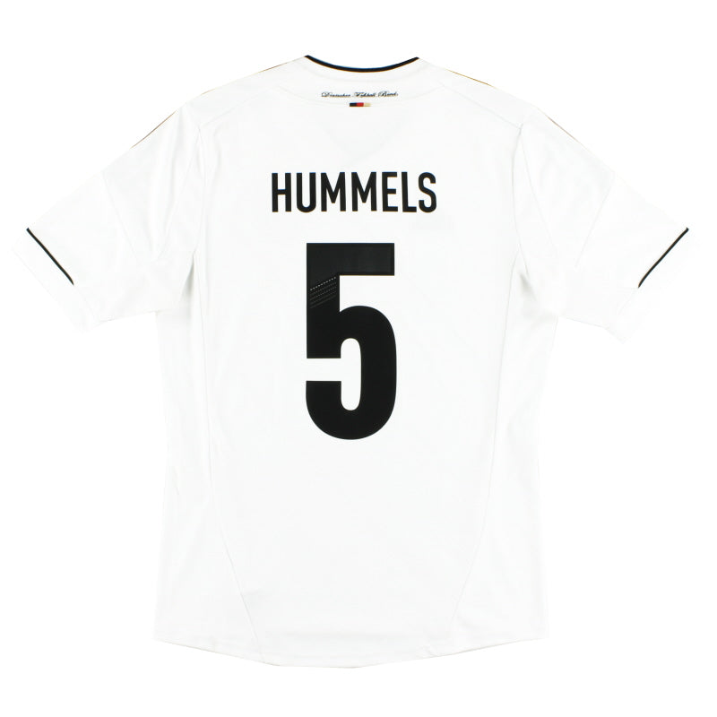 2012-13 Deutschland Heimtrikot Hummels #5 M