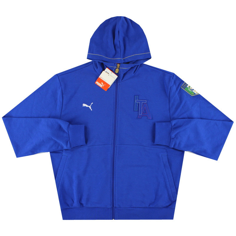 2012-13 Italien Puma Kapuzenjacke mit durchgehendem Reißverschluss *BNIB* XL