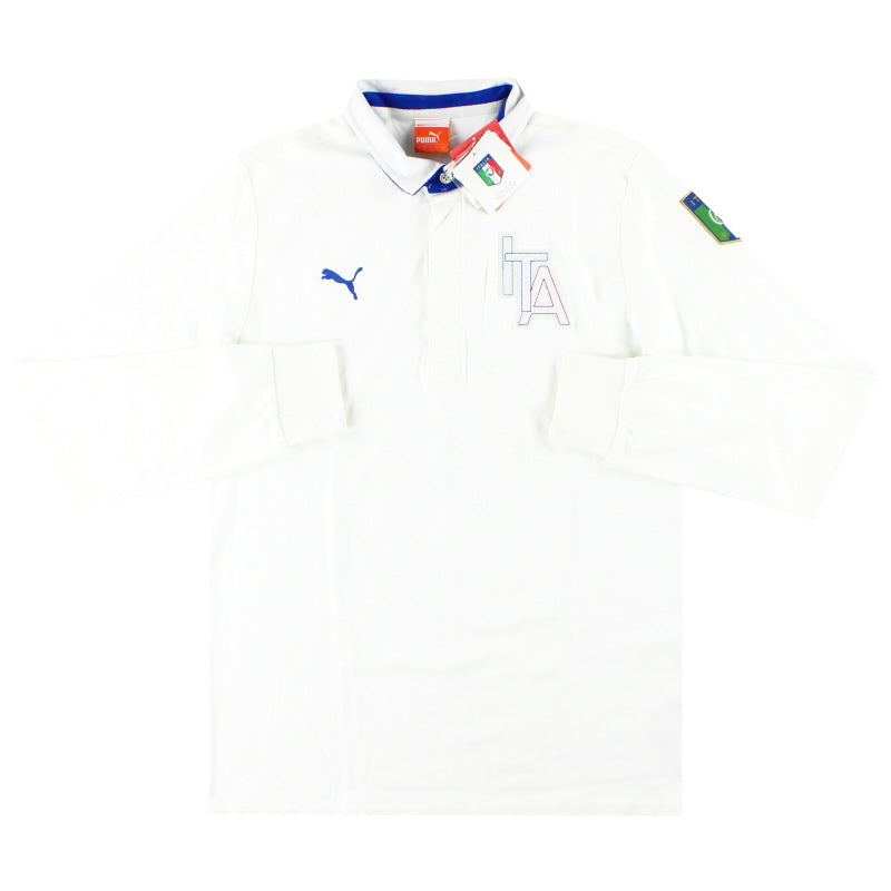 2012-13 Italien Puma Polo Langarmshirt *Neu mit Etikett* L