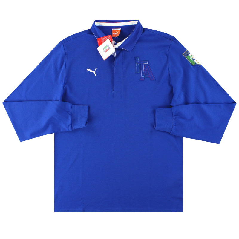 2012-13 Italien Puma Polo Shirt L/S *BNIB* XL.Jungen