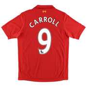 2012-13 Liverpool Warrior Heimtrikot Carroll #9 S