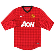 2012-13 Manchester United Heimtrikot L/S *Neuwertig* XXL